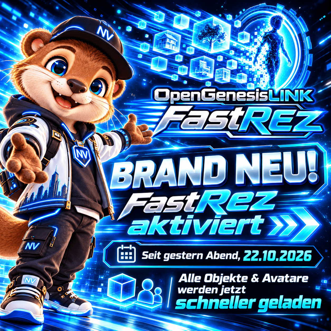 Bild zum Artikel OpenGenesisLINK FastRez 2.0 ist LIVE!